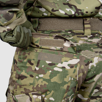 Tactical Combat Shirt and Pant Uniform Sets with Protected Design