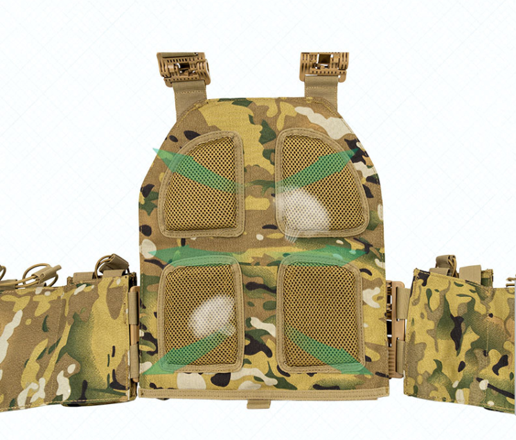 Camouflage Heavy Duty Tactical Vest