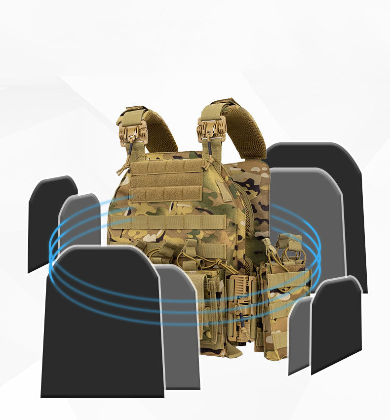 Camouflage Heavy Duty Tactical Vest