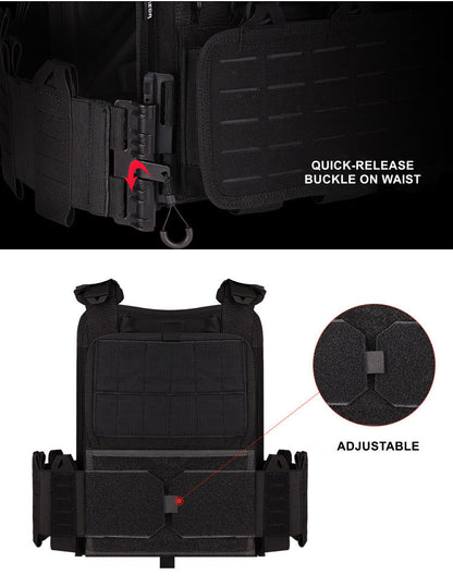 QR3 Modular Tactical Protective Vest Plate Carrier