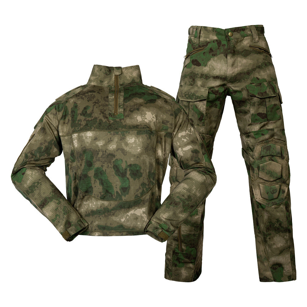 Tactical Combat Shirt and Pant Uniform Sets with Protected Design